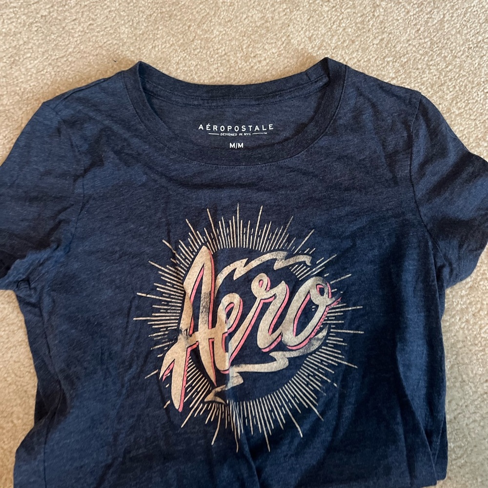 Aeropostale Women’s Navy Graphic Tee